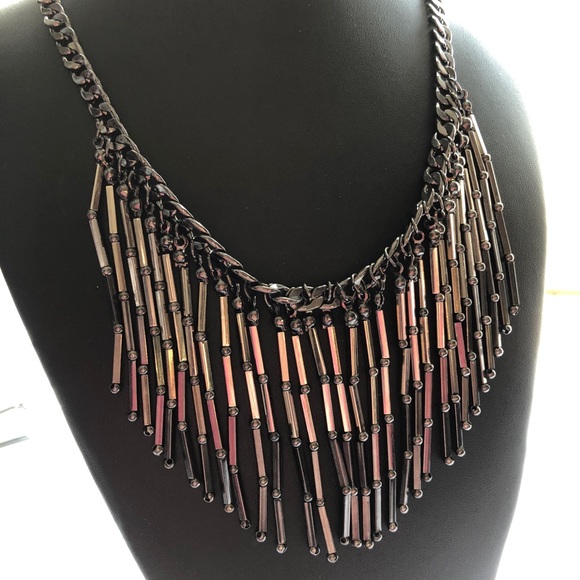 Chain Fringe Necklace! - Picture 2 of 5